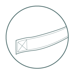 Sangle upcyclée